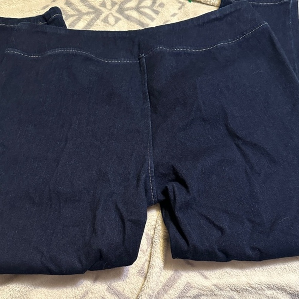 107. Belle by Kim Gravel Dark Blue Jeggings